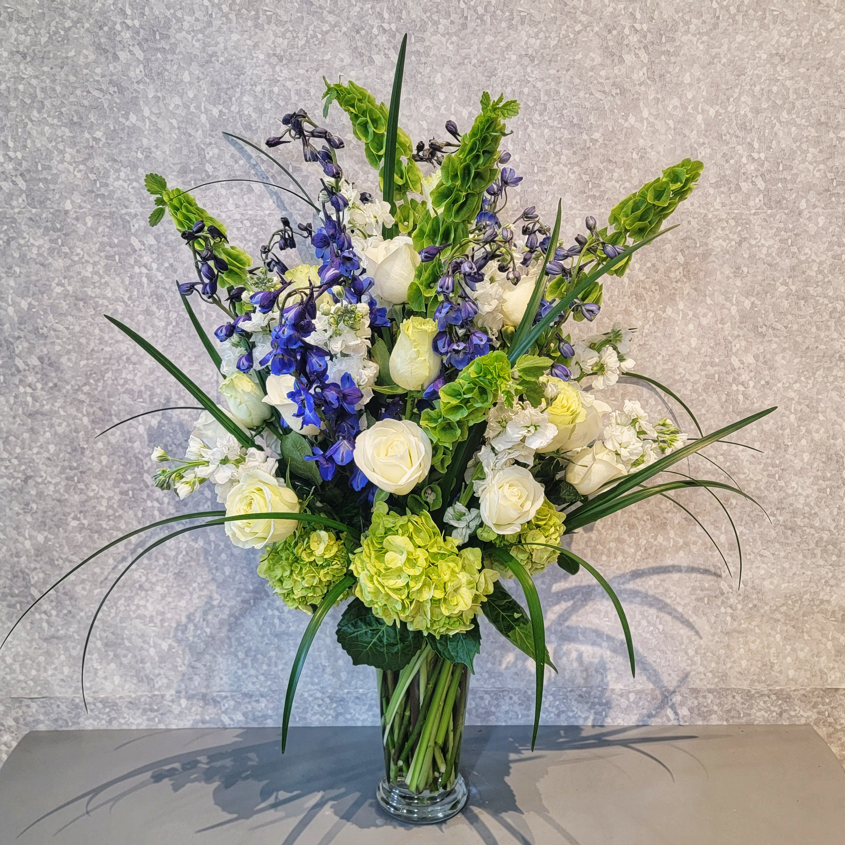 Seaside Memory Seaside Memory - Greens, blues and whites create a graceful combination of colors for your eyes to take in.