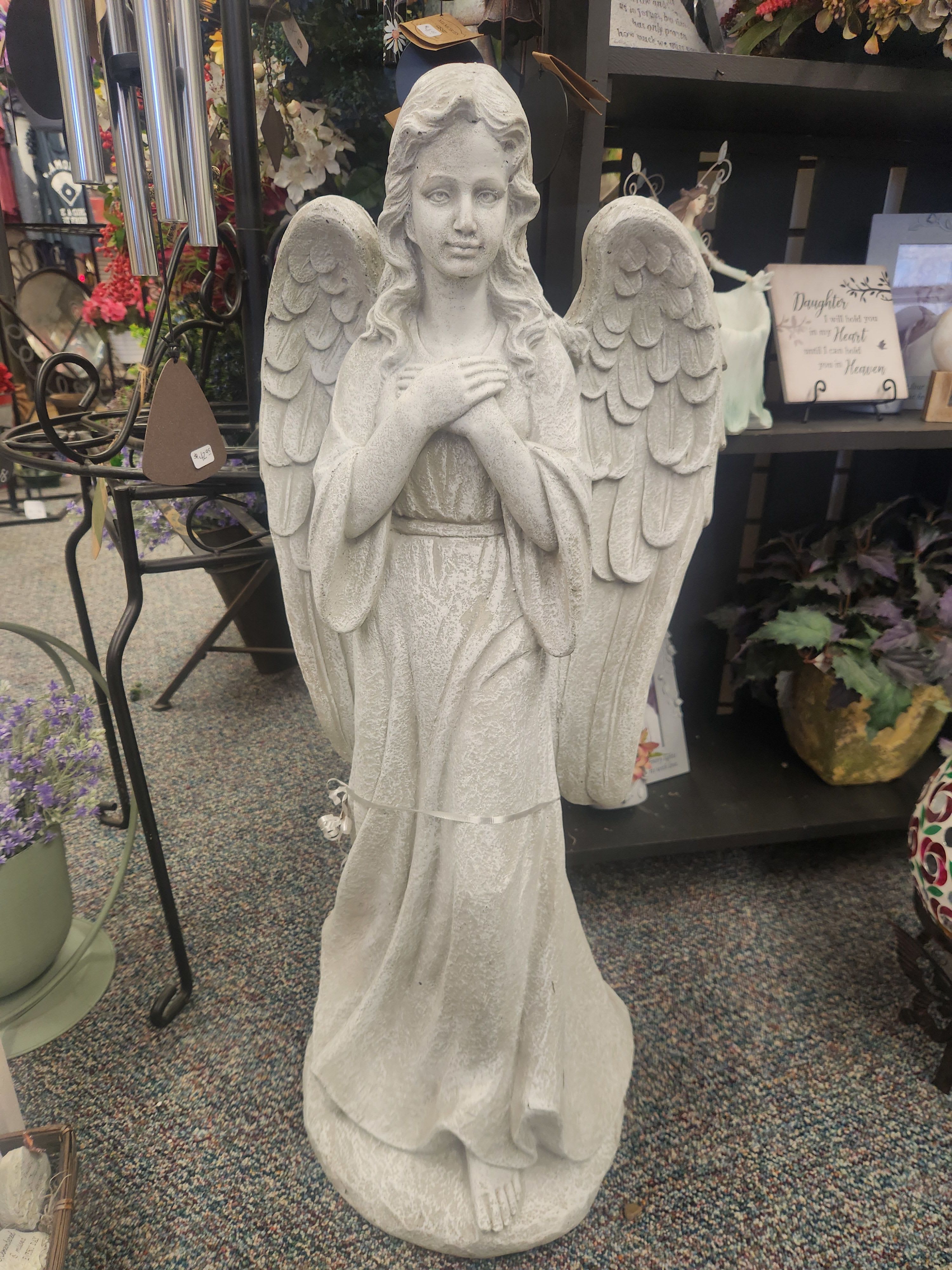 Large cement Angel statue Large cement Angel statue - 3 ft large cement Angel statue