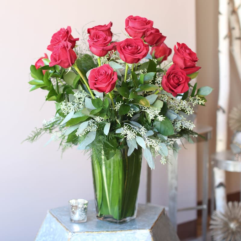 RED ROSE ROMANCE - AVAILABLE IN MANY SHADES OF COLORS