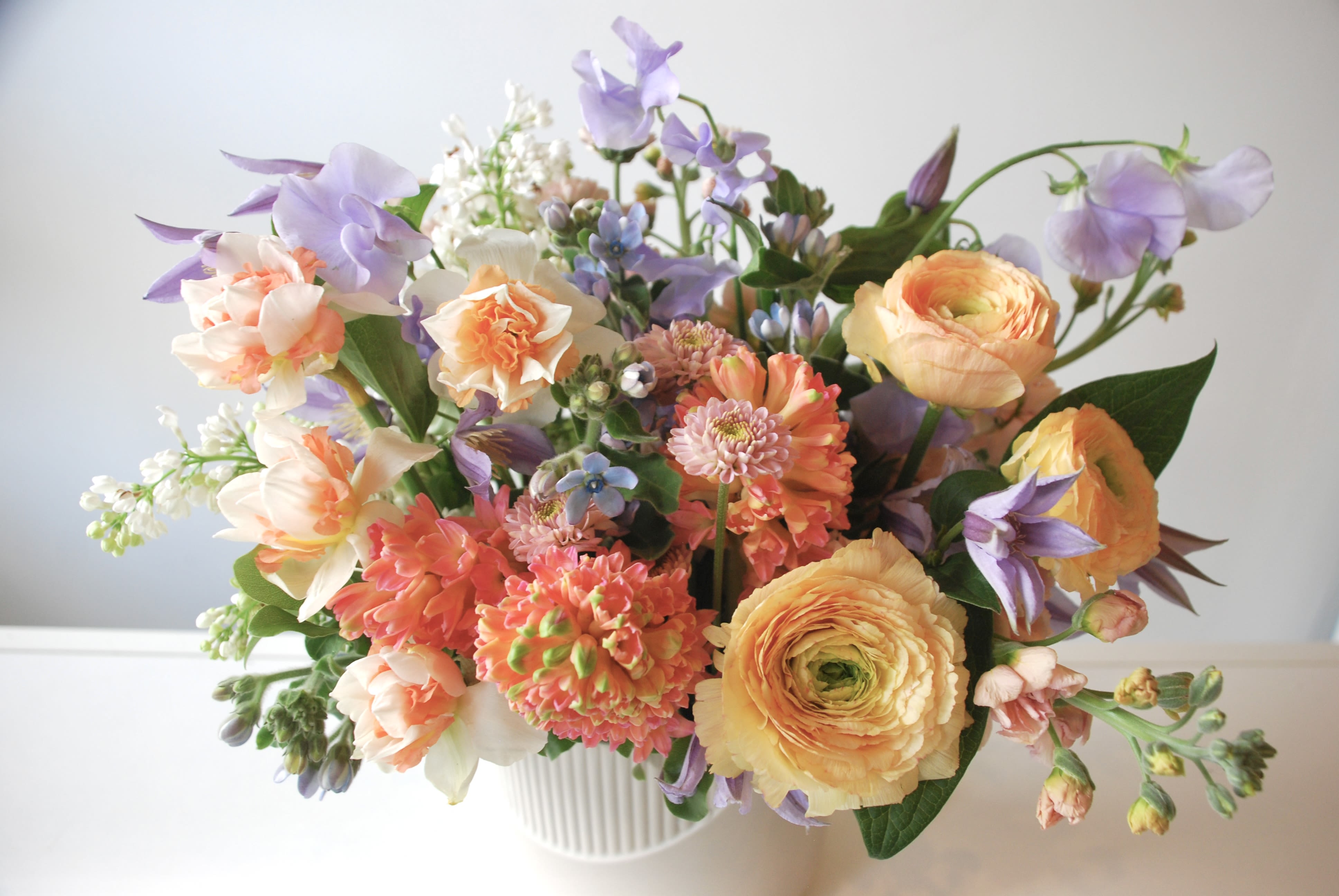 Wildest dreams  - A less traditional way to say I love you around this time of the year, Makes you think of warm and bright spring days.  A Valentines Day arrangement designed for the “I dont like Roses” type of partner. 