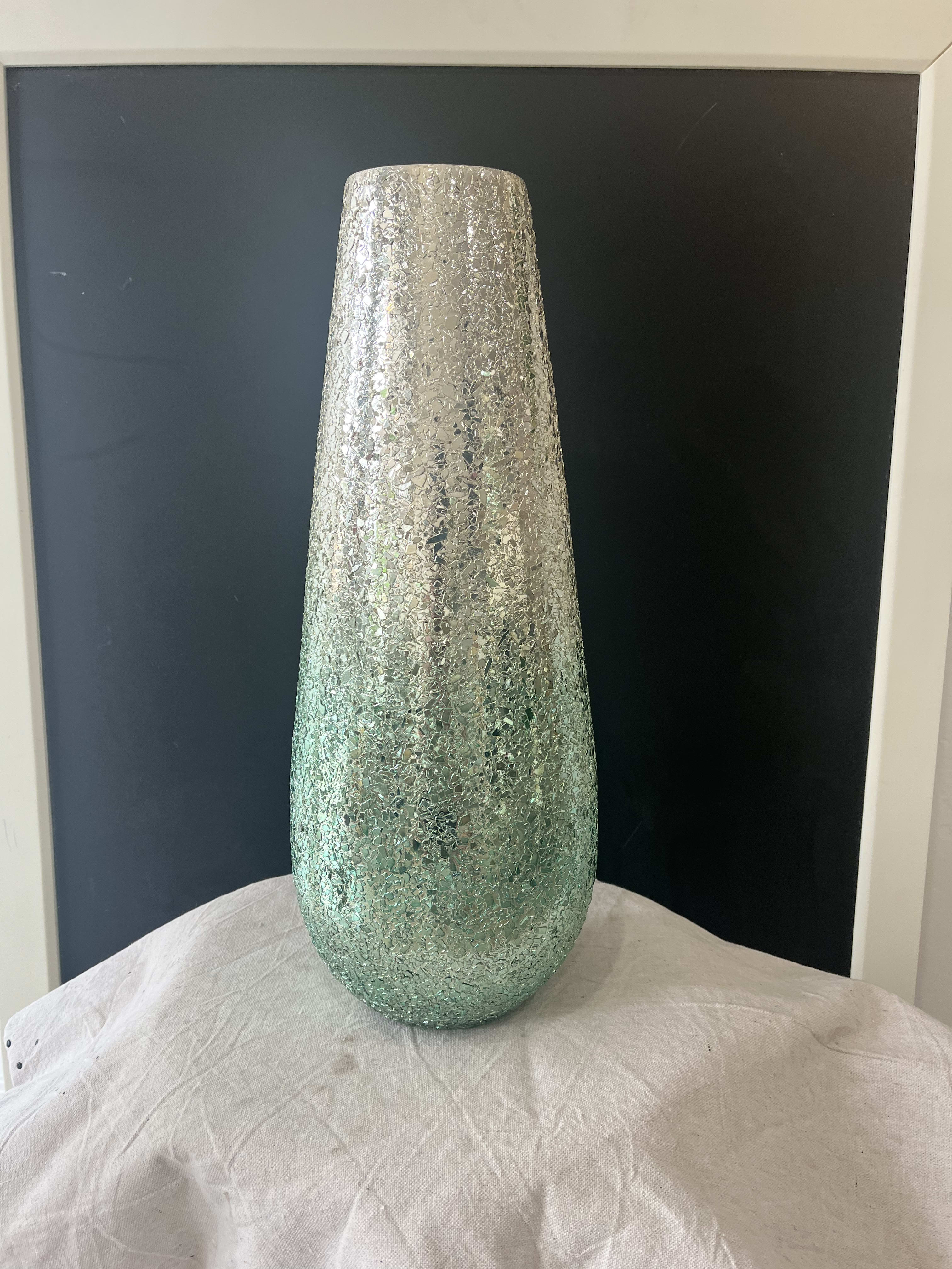 Tamarack Tamarack - This is a beautiful 18 inch glass vase named after beautiful Tamarack Beach here in Carlsbad