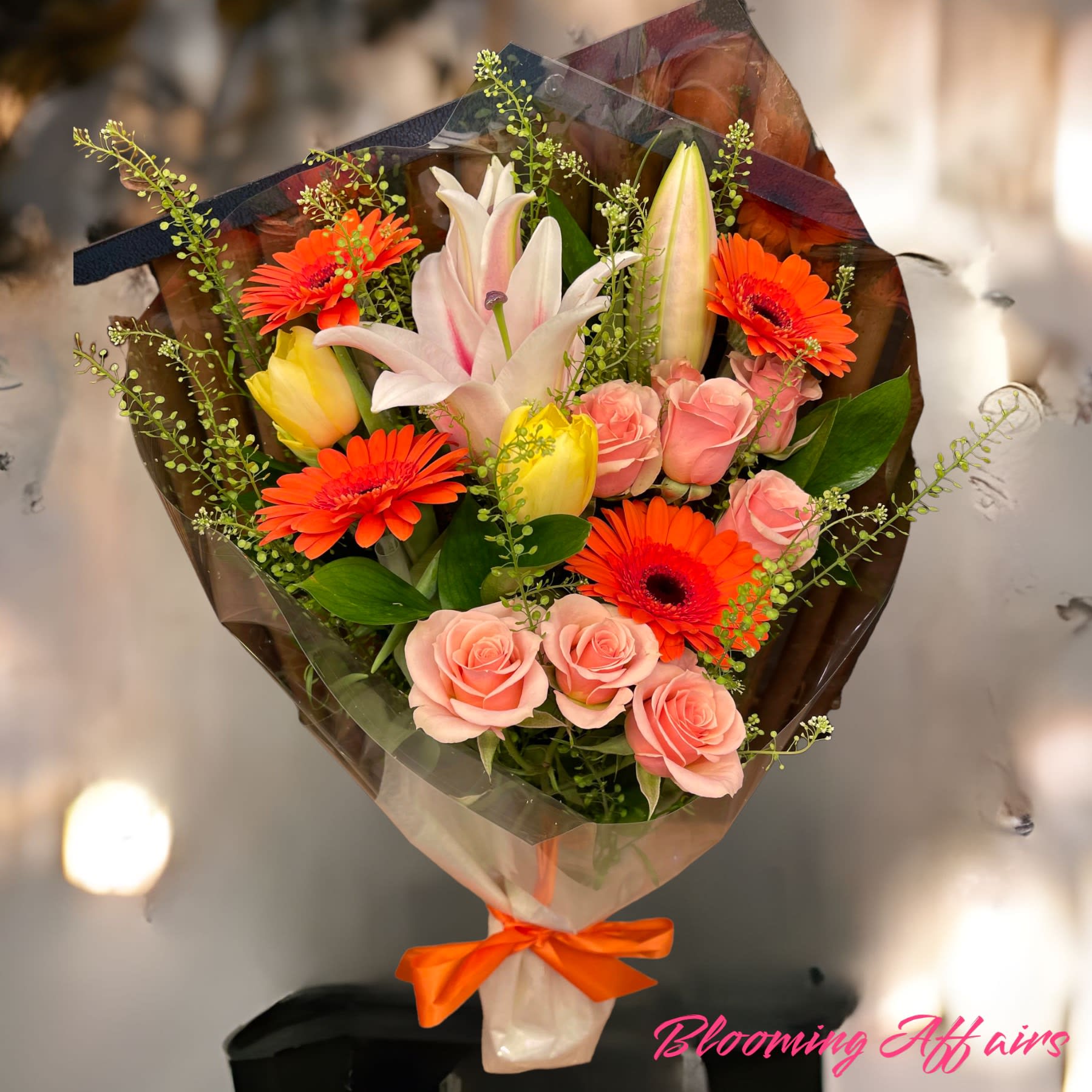 Spray Roses and Gerbera Bouquet Spray Roses and Gerbera Bouquet