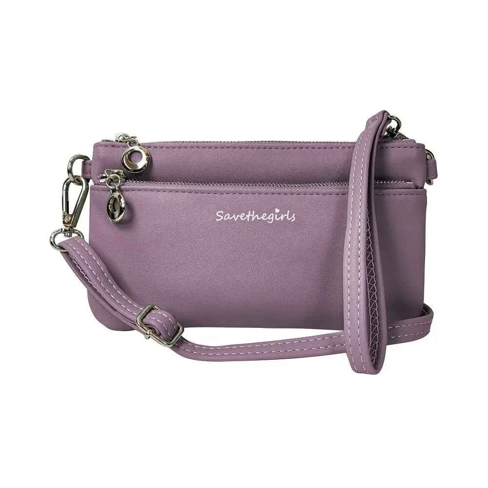 Bella Pouch  - The main zippered pocket has plenty of space for essentials and includes an interior zippered pocket and two zippered pockets on the front for easy organization. It provides direct access to three RFID-protected credit card slots and a Touch Screen Window Compartment, so you can call, text, or browse without taking your phone out. Sleek and stylish, you can wear it cross-body or as a wristlet. This convenient design keeps your phone right at your fingertips!   Please note in the special instructions during check out which color you would prefer. If not specified, we will choose what we believe is the best option for your order.