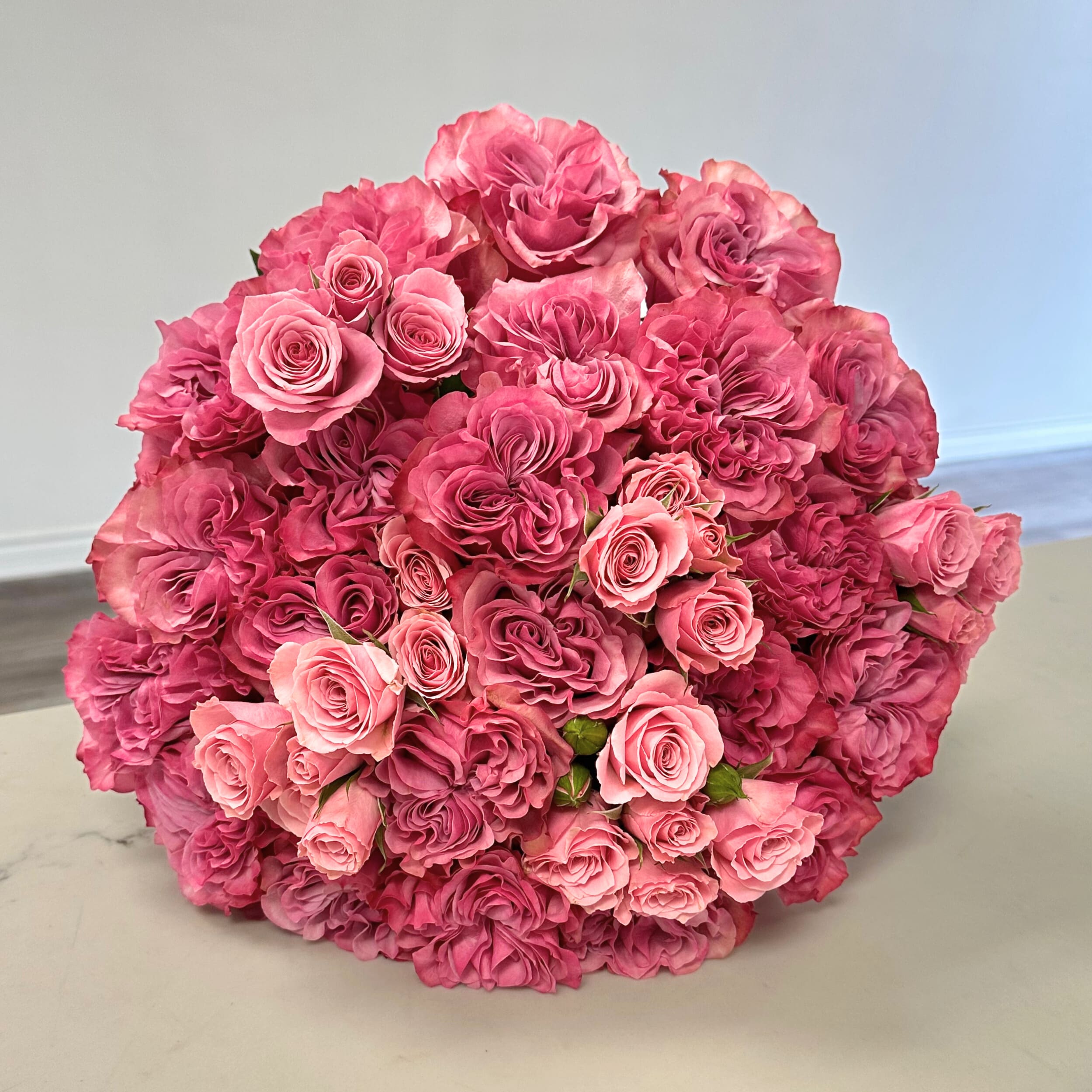 Pink Beauty Bouquet Pink Beauty Bouquet - A premium bouquet filled with specialty pink garden roses.