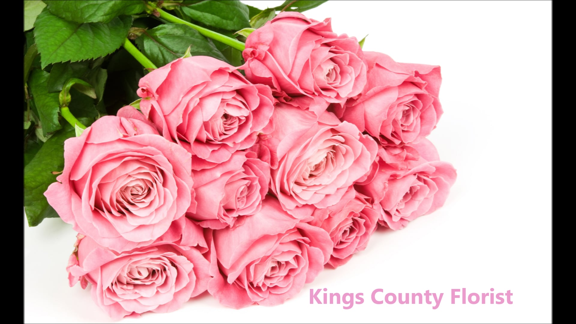 12 Pink Roses 12 Pink Roses - A sumptuous bouquet of a dozen pink roses