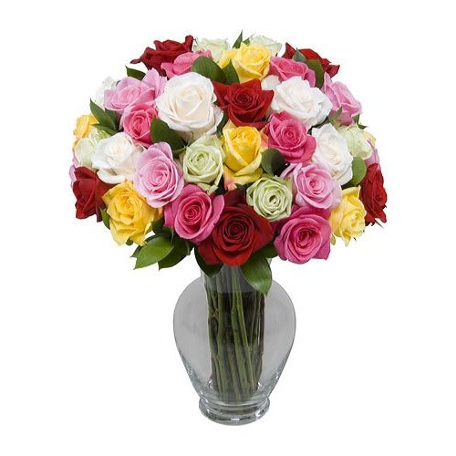 Assorted Roses - Three Dozen Long Stem Assorted Roses