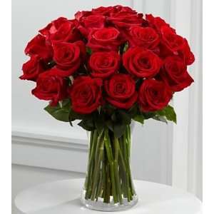 18 Long Stem Red Roses Bouquet - It's a classic romantic gift straight from the heart. Luxury bouquet best way to show you care. Same day delivery.