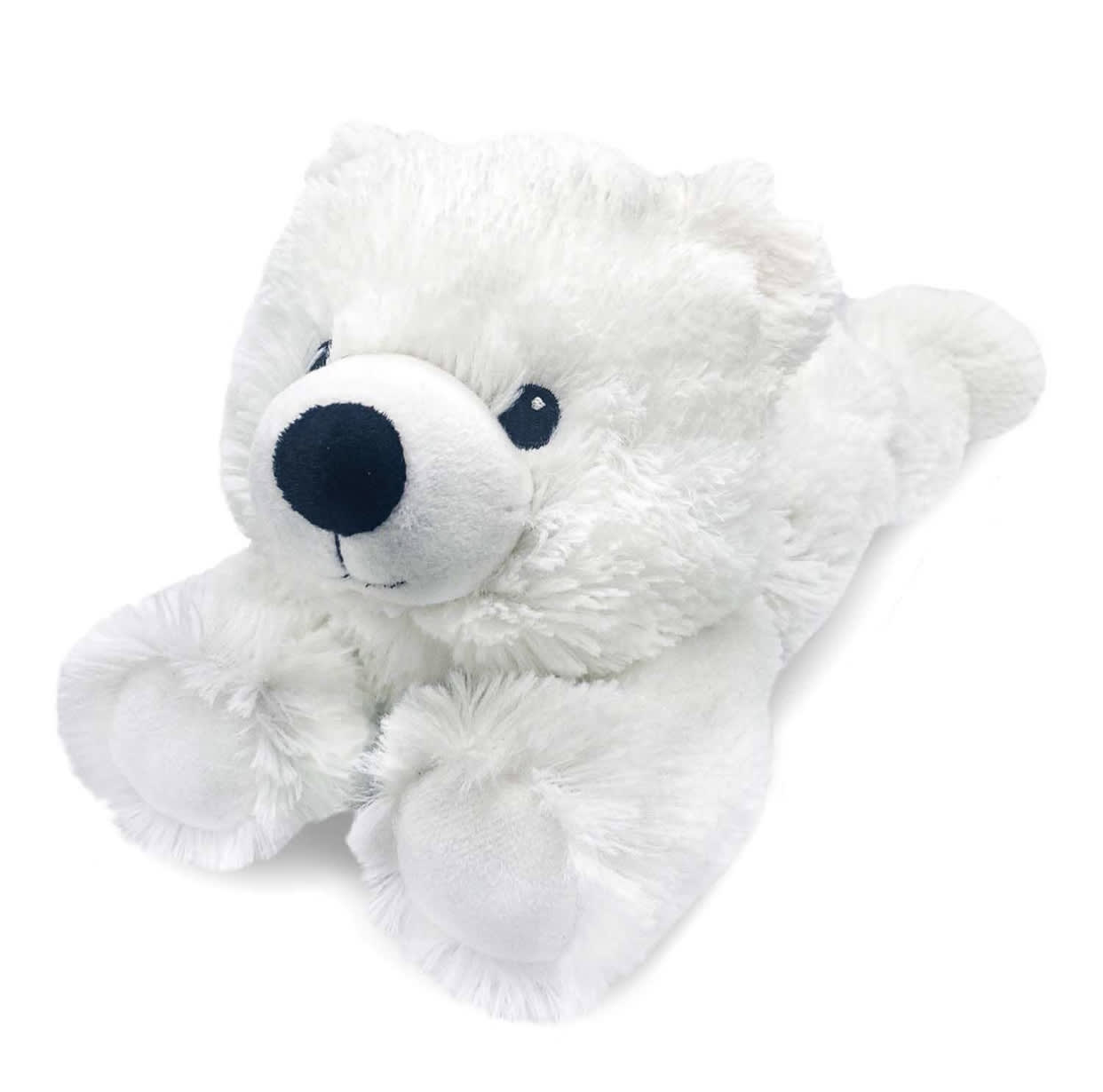 White Bear Warmies White Bear Warmies - Warmies Plush are fully microwaveable, to provide hours of soothing warmth and comfort. White bear Warmies is scented with real dry French lavender and perfectly weighted for positive sensory experience. Warmies make an ideal gift for all ages.