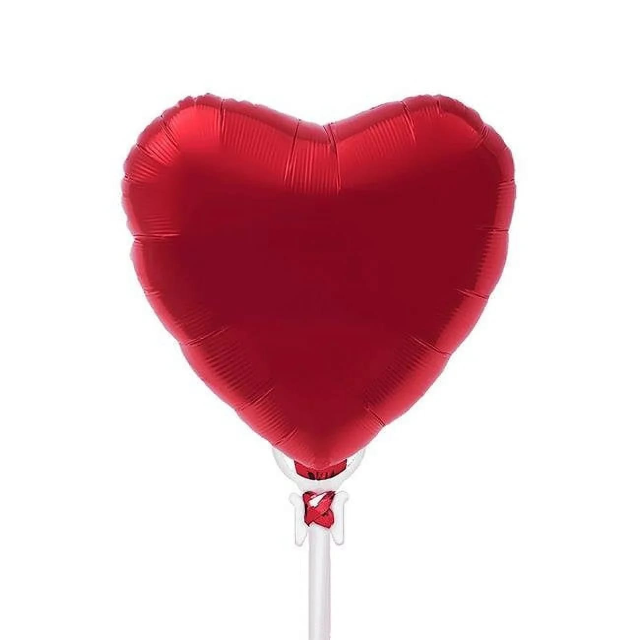 Balloon with stick - 7” Foil Air fill Mylar Balloon with stick