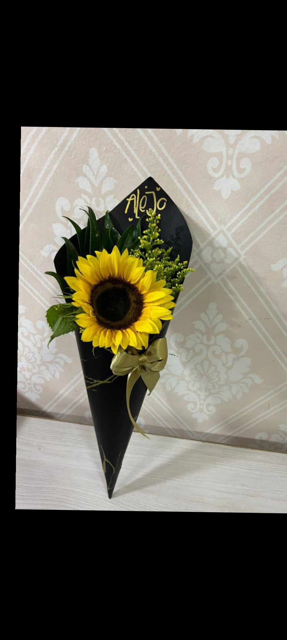 detalles sencillos girasoles - detalles elaborados con girasoles 