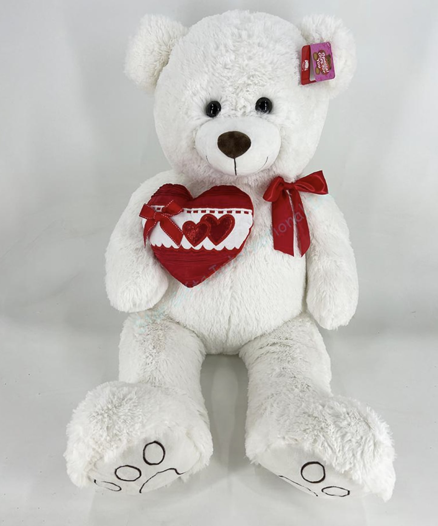 42" Plush Bear 42" Plush Bear - Available in Pink, White, Red, or Brown