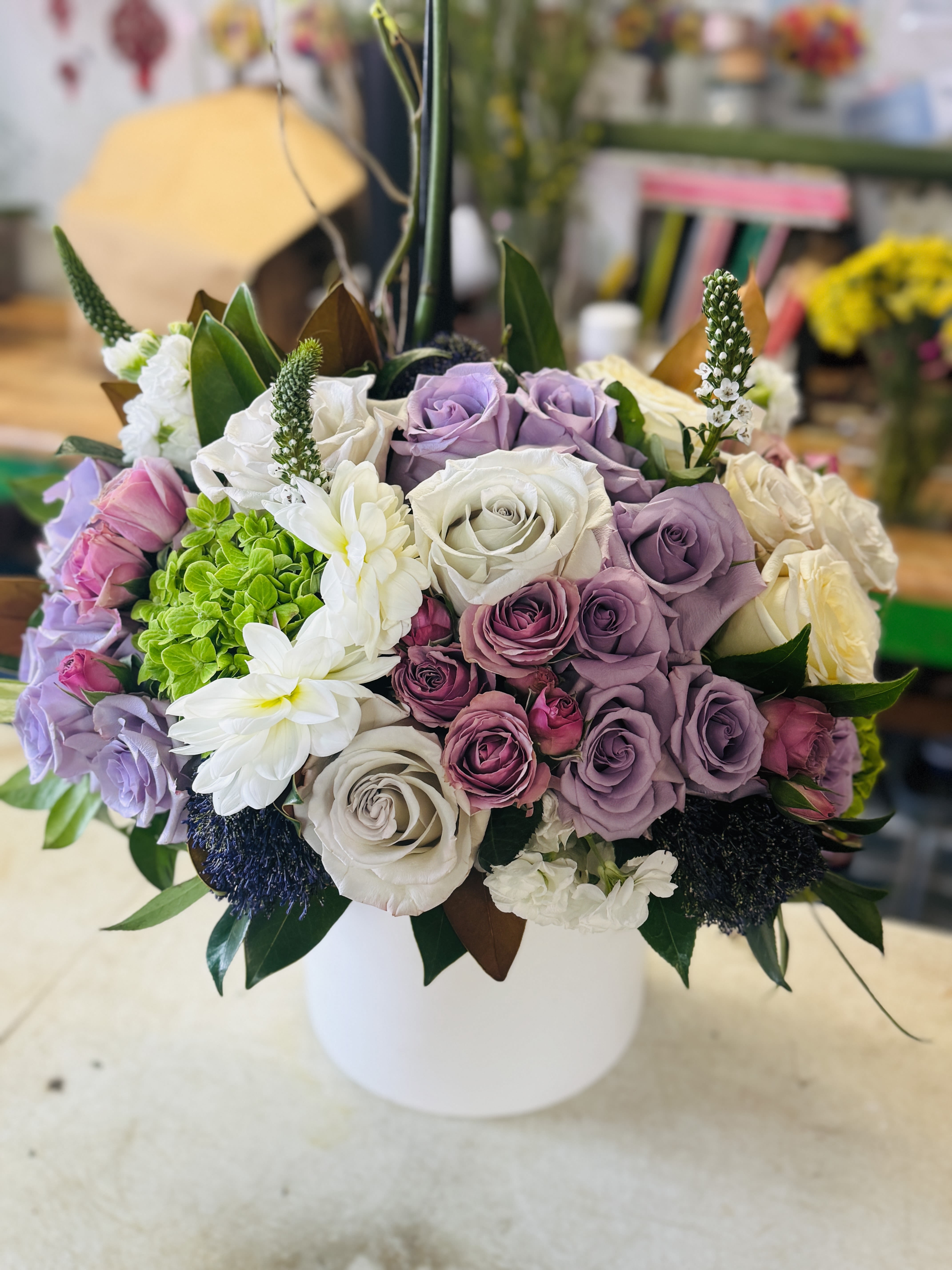 Purple Lavender  European love  - Beautiful design with shades of lavender and purples. 