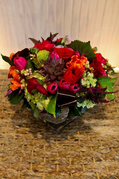 The Grand Luxe The Grand Luxe - Luxurious selection of jewel toned flowers and textures.