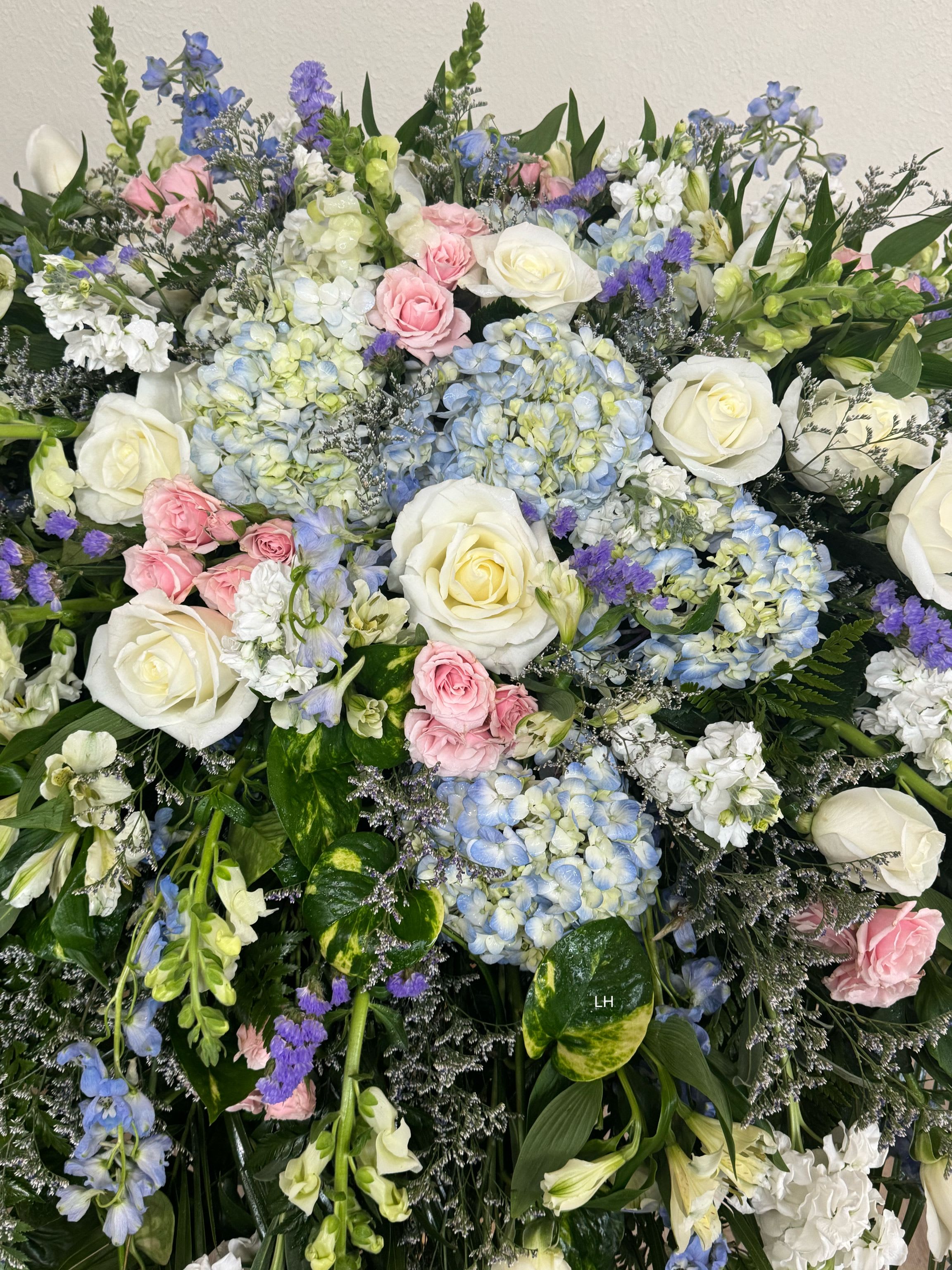 Grettas Garden Casket Spray  - Customizable upon request. 