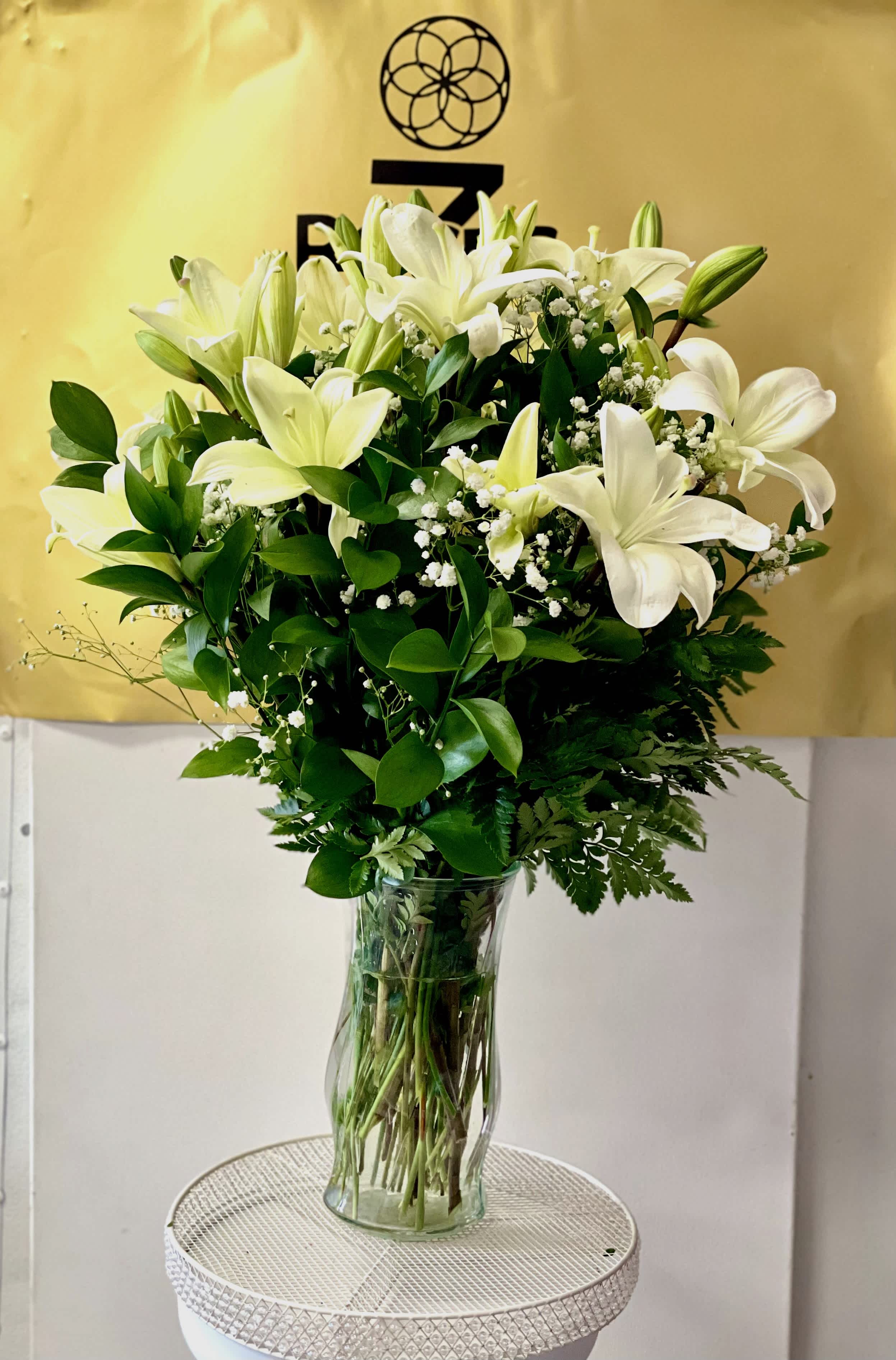 Classic Lilies - A traditional arrangement of 10 lilies for different occasions.