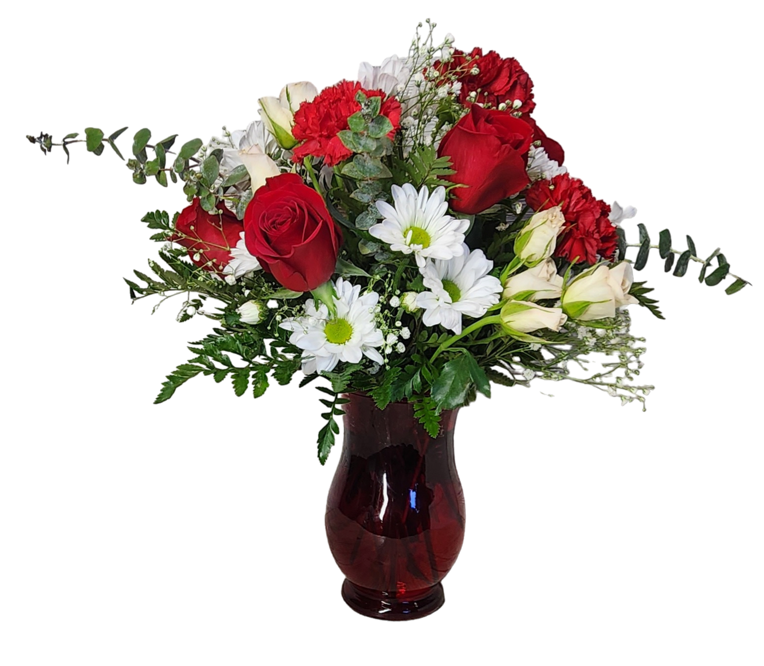 Timeless Passion - Our Timeless Passion arrangement is just that. Timeless flowers to show her your passion!