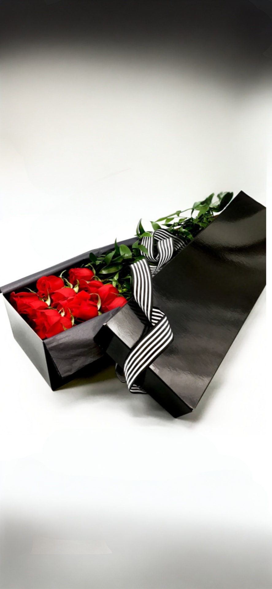 Thinking  on you - A beautiful box full of roses from 12 to 25  and deluxe one with  Ferrero box of chocolate 
