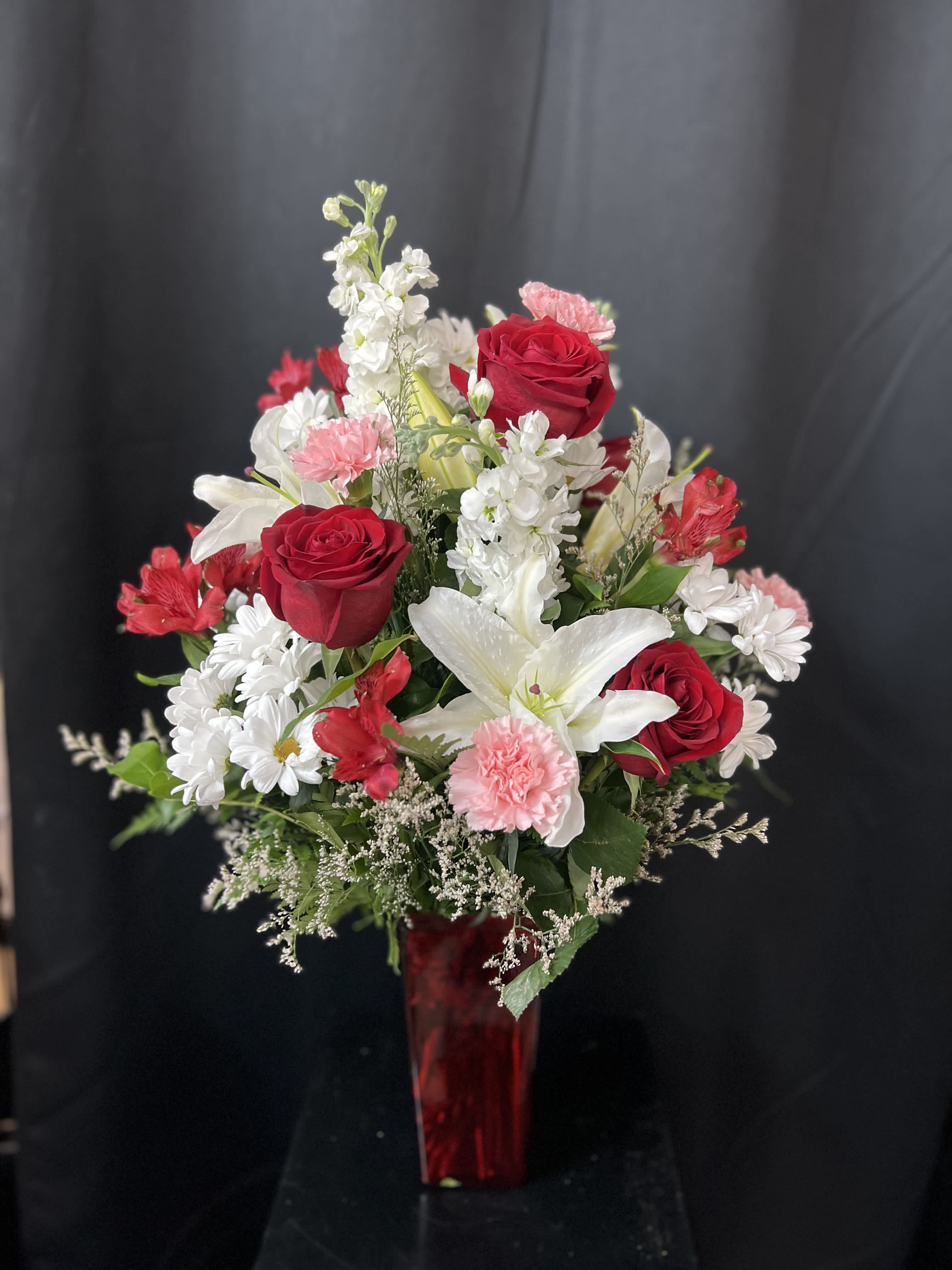 All You Need is Love Bouquet - The spirit of love and romance is beautifully captured in this enchanting bouquet. It's the perfect gift for anyone you love.