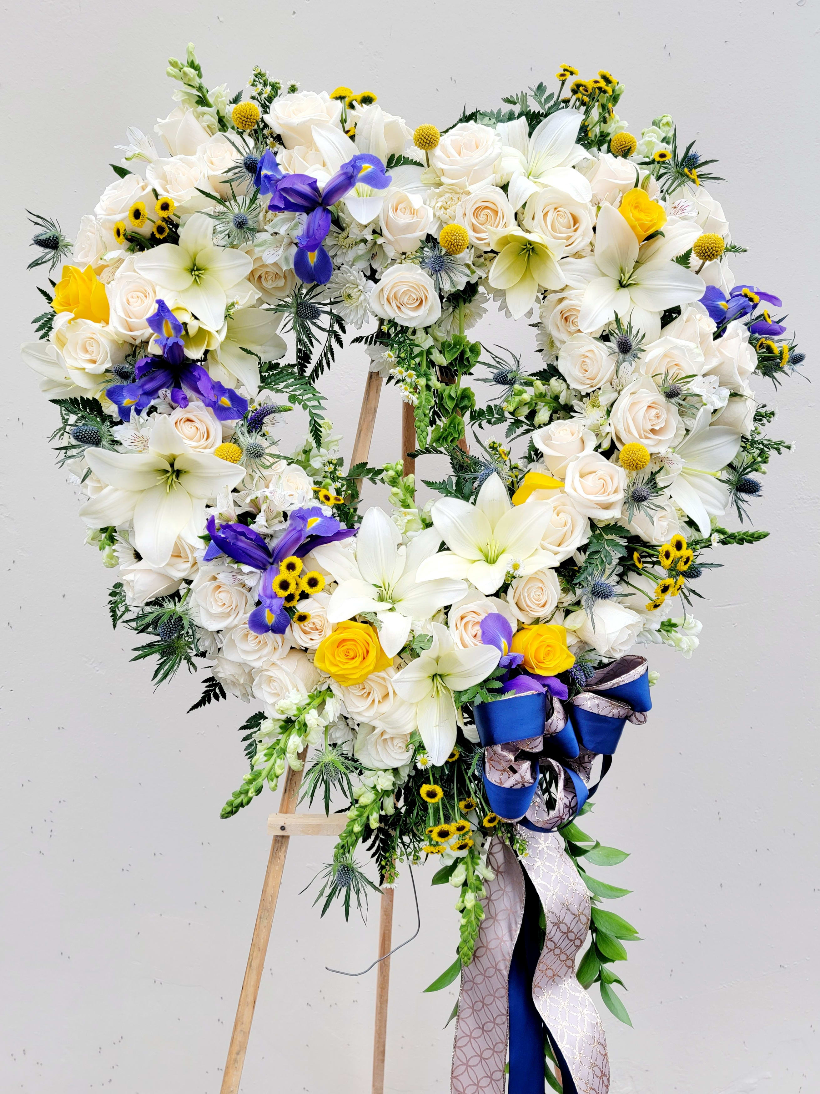 Celebration of Life Heart Spray Celebration of Life Heart Spray - 24in w