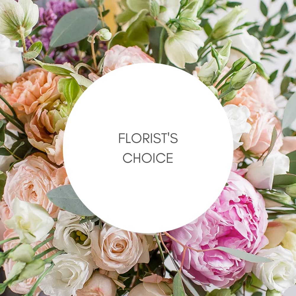 Florist's Choice (Voted Best Option)   - Let our talented team at Dolce Blooms create a custom arrangement with the best seasonal flowers, guaranteed to impress your friends and family. Our Florist's Choice is the perfect way to enjoy the freshest blooms tailored to your preferences. Make any special requests in the notes section upon checkout, and we will do our best to accommodate your needs. Custom arrangements are our specialty, so contact us for any occasion. Order now for quick and reliable delivery!