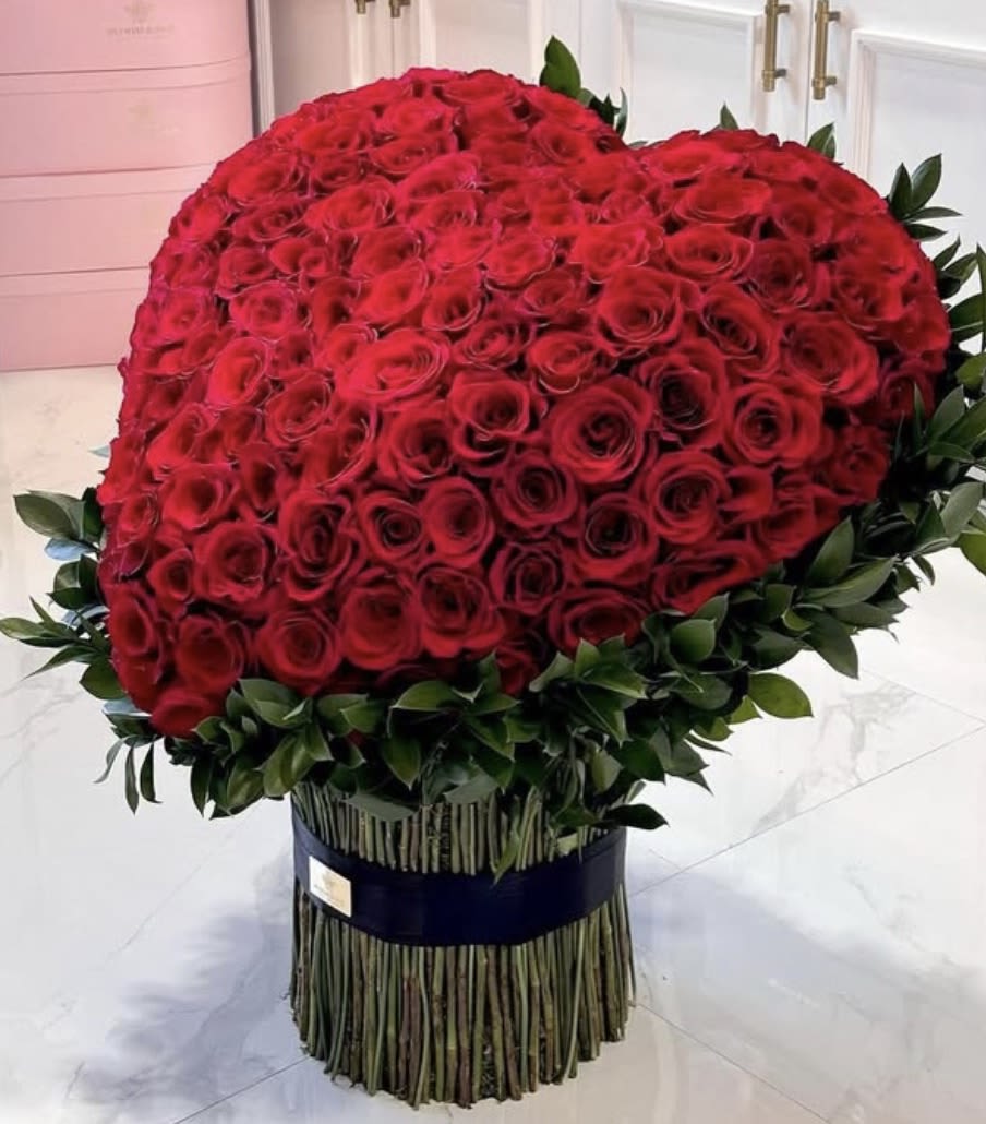 Heart - Heart bouquet top this is for someone very special 