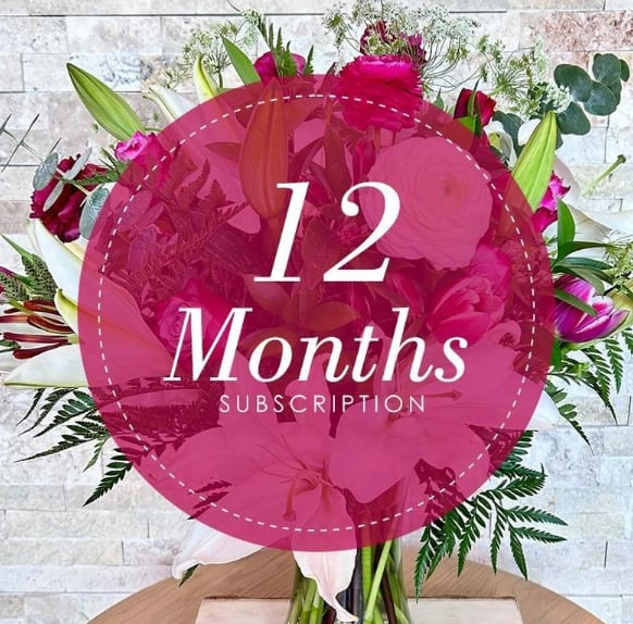 Bi-Weekly Flower Subscription -12 Months $100/Per Arrangement Bi-Weekly Flower Delivery for 12 Months. Bi-Weekly Flower Subscription -12 Months $100/Per Arrangement Bi-Weekly Flower Delivery for 12 Months. - All subscriptions include delivery. Paid ahead of time based on the length of subscription purchased. Upgrade to Deluxe or Premium for more stems. Perfect for treating yourself, gifting, and housewarming. Twice a month delivery on the 1st and 15th.