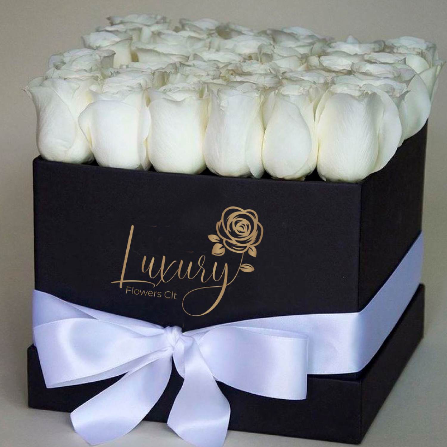 Forever Mine-White Forever Mine-White - • Roses in Box: 24-30 stems of natural roses. • Color Flower: White • Color Box: White or Black (subject to inventory availability) • All Occasion • Place your Order Online Monday to Saturday before 1:00 p.m. (E.T.) for same-day delivery. • “Orders received after hours will be delivered the next business day”. • Check our coverage area. • Occasionally, substitutions of flowers and/or containers happen due to weather, seasonality, and market conditions which may affect availability. If this is the case with the gift you’ve selected, we will ensure that the style, theme, and color scheme of your arrangement are preserved and will only substitute items of equal value or higher value. CARE INSTRUCTIONS Gently mist the arrangement with natural water every other day. Do not spray any cleaning product on the flower arrangement. Do not place heavy objects directly on the flower arrangement. Keep them out of direct sunlight and extreme heat.