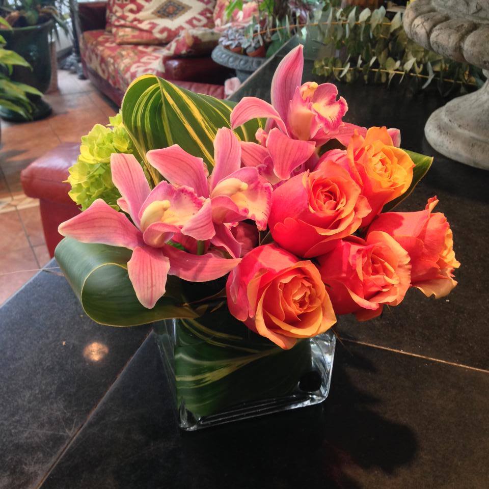 Queen Letizia Queen Letizia - Roses, Cymbidium, and Green Hydrangea