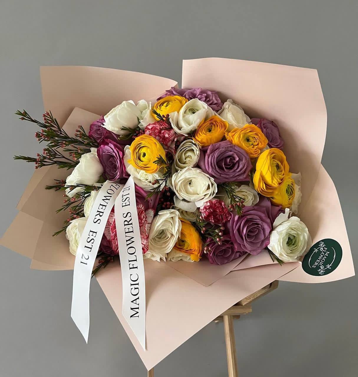 #13 Bouquet Melody - mix flowers bouquet 