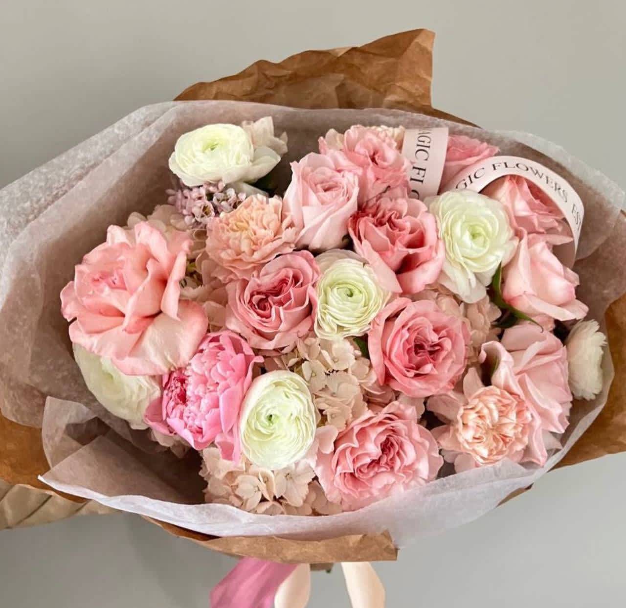#39 Gentle pastel mix - mixed flowers