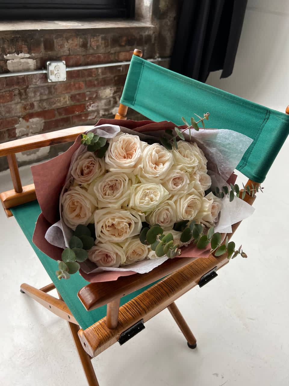 #109 White O'hara  - Premium o'hara roses 