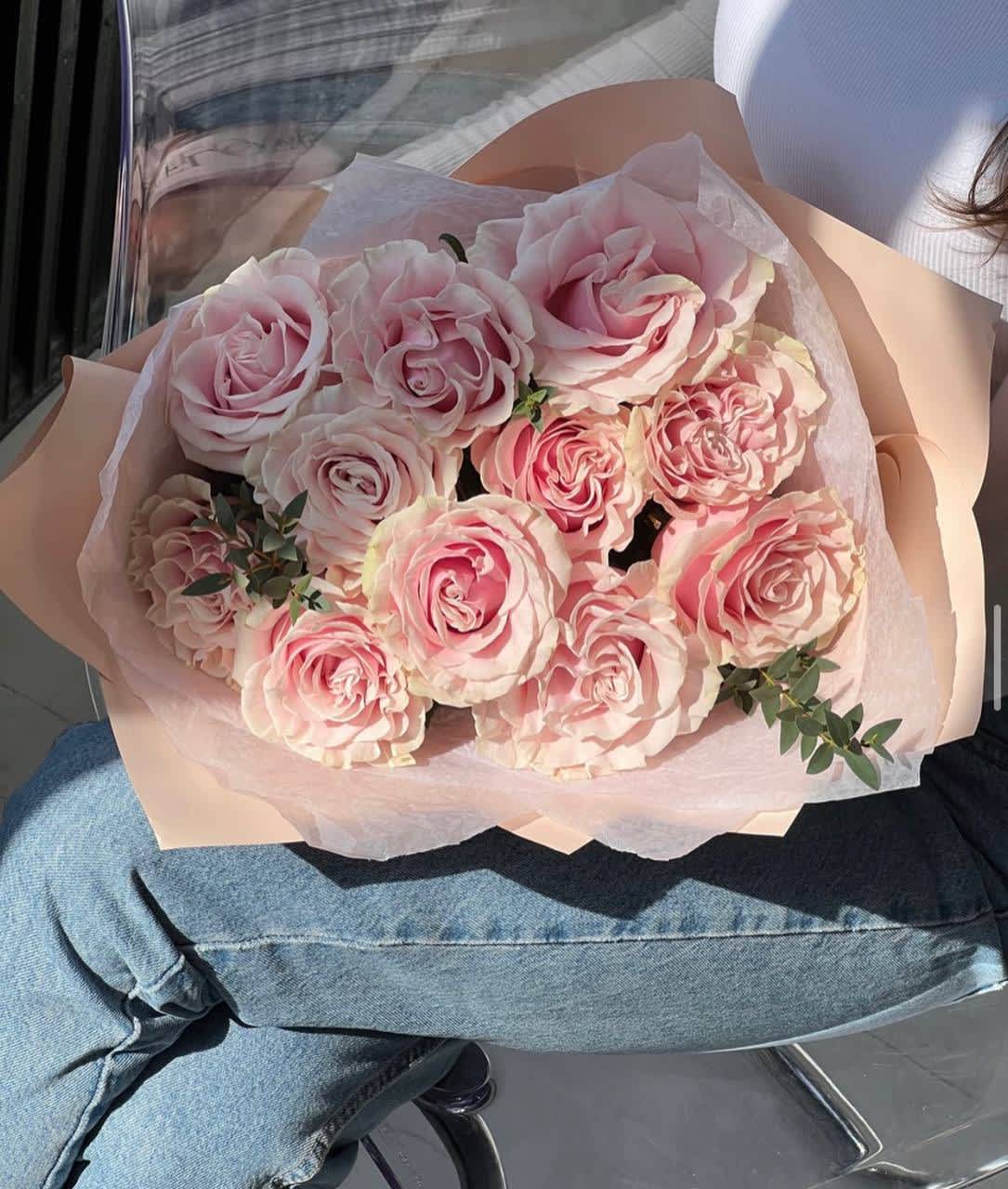 #96 Sweet love  - Premium roses mini bouquet 