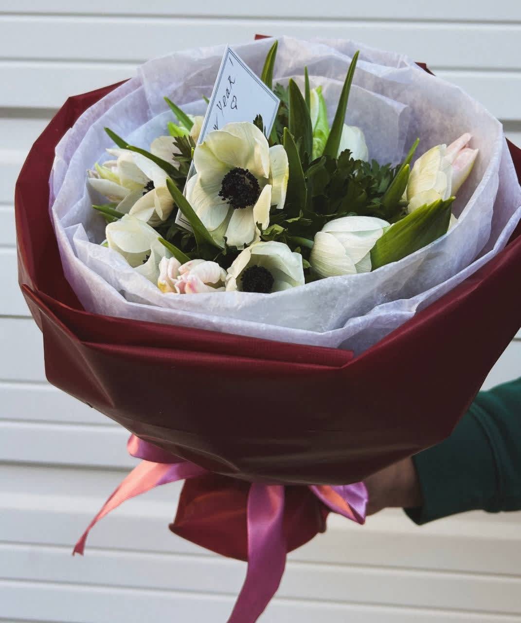 #35 Fusion  - Tulips with Anemones