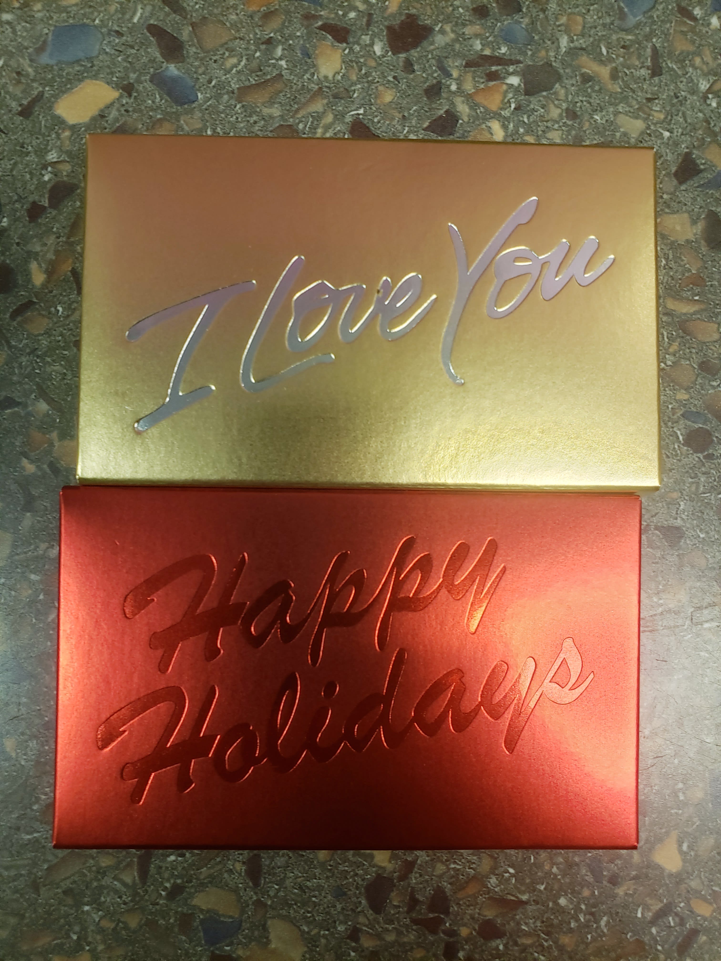 DeBrand Chocolate note cards DeBrand Chocolate note cards - I love you sweet thoughts is a creamy milk chocolate