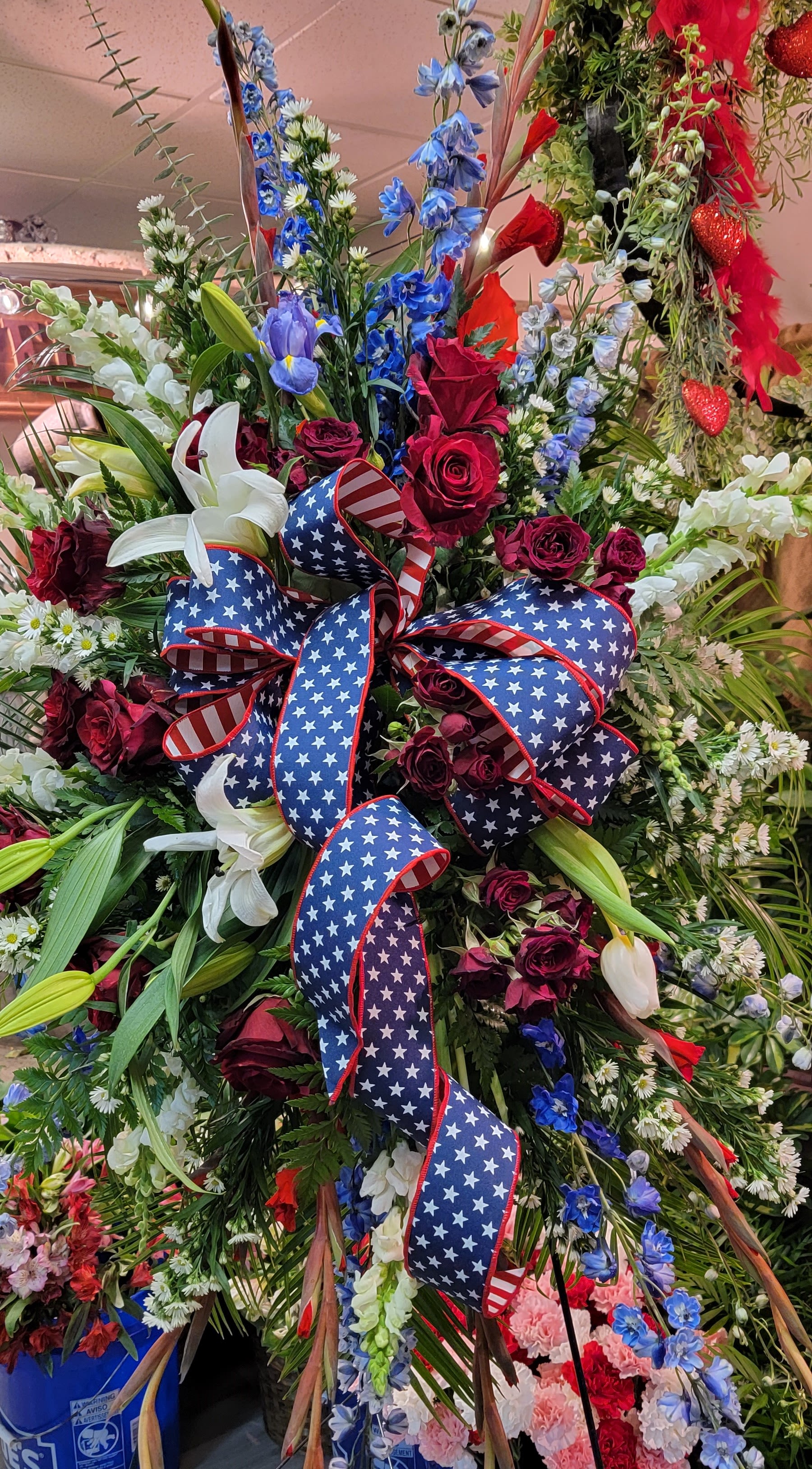 Patriotic Spray Patriotic Spray - Red White Blue