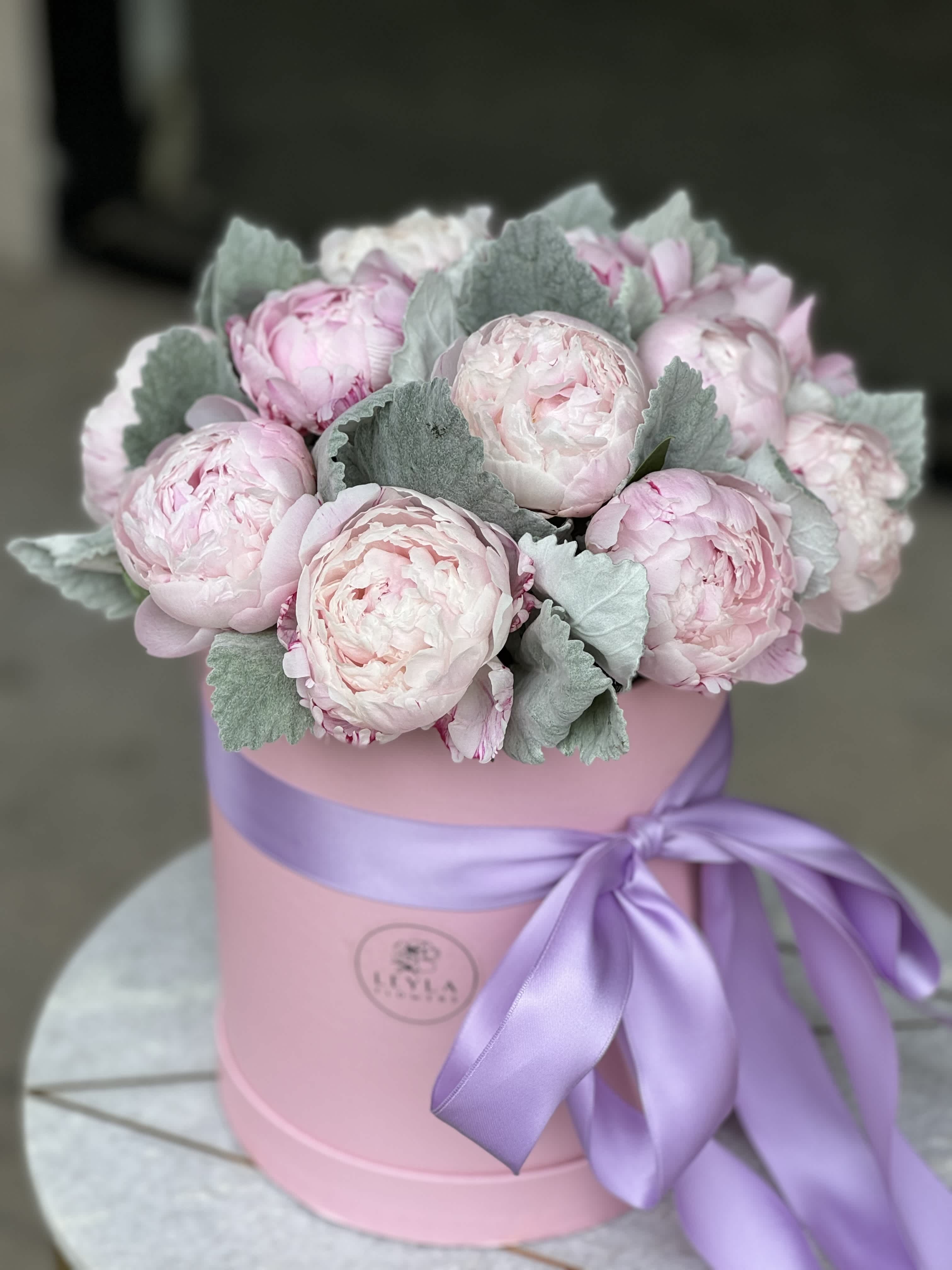 Peonies #221 - Amazing flower box for all occasions 