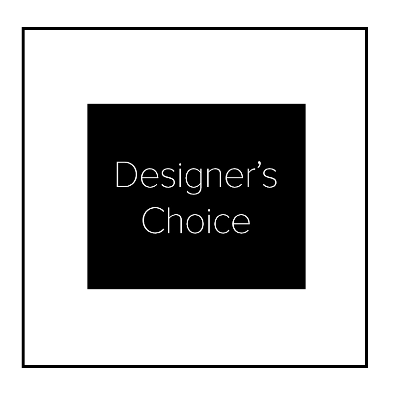 Designer's Choice - PHOTOS ARE REPRESENTITIVE OF OUR STYLE AND NOT THE EXACT ARRANGEMENT YOU ARE ORDERING.  Let our talented designers choose the freshest and prettiest flowers to create a stunning design especially for you. Each design is a unique creation.  You can specify BOLD COLORS of the season or MONOCHROMATIC.  Flowers and colors of our choice.