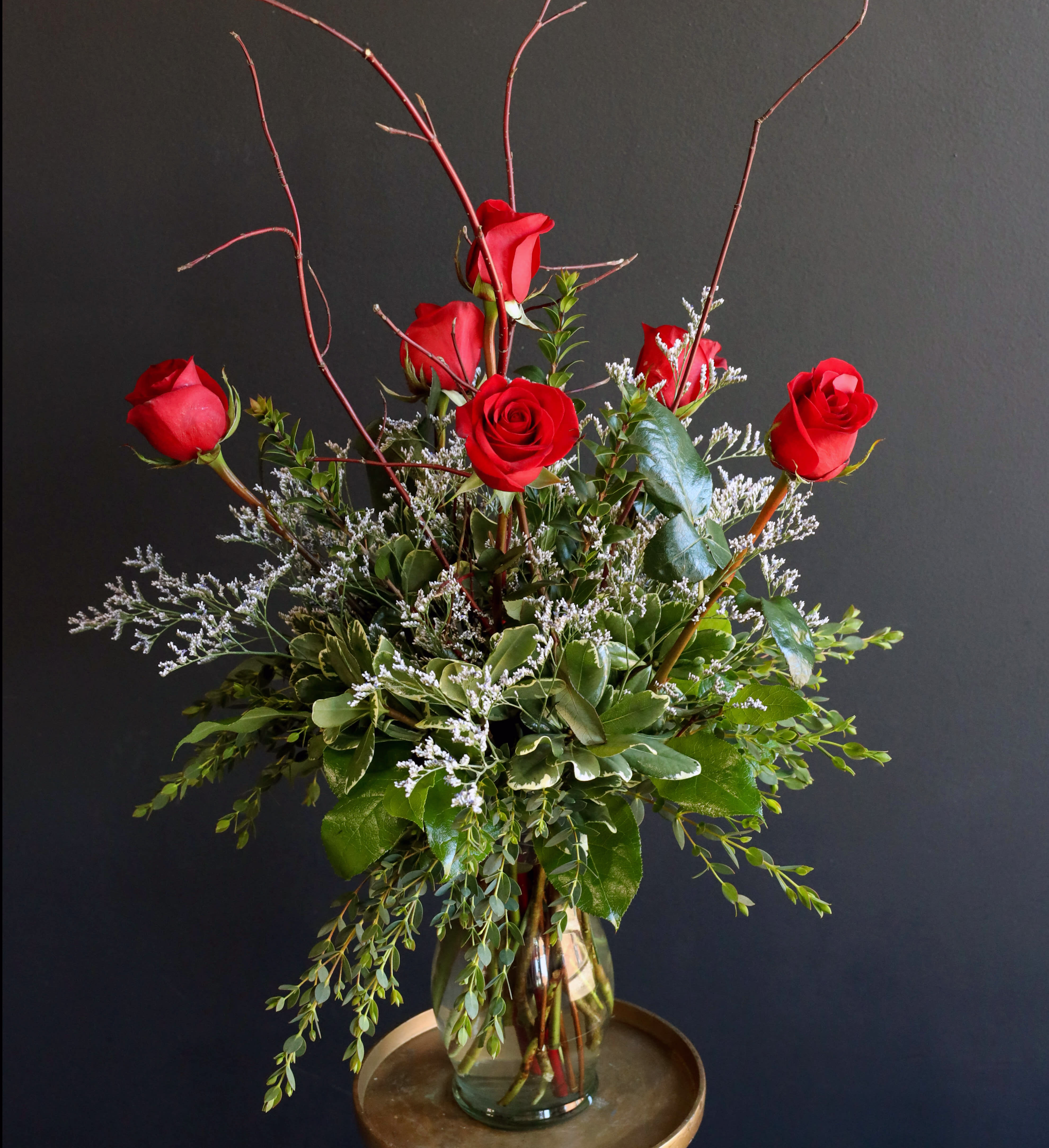 A Half Dozen The JP Way A Half Dozen The JP Way - A premium half dozen red roses designed the JP Parker Flowers way!