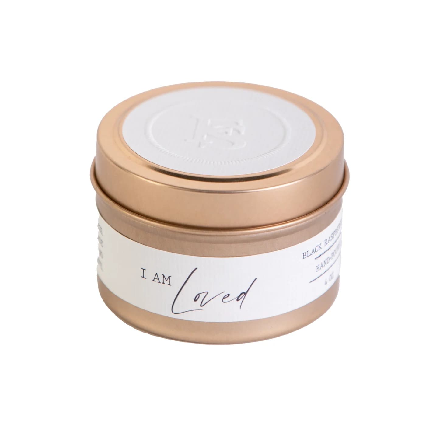 Candle- I Am Loved  - I Am Loved Travel Tin Candle