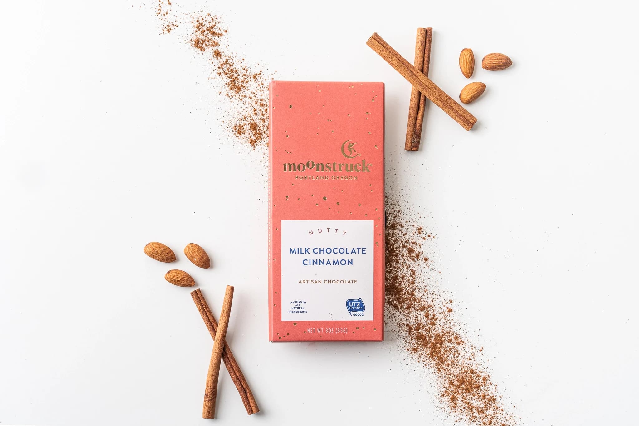 Nutty Milk Chocolate Cinnamon Bar - Nutty Milk Chocolate Cinnamon Bar