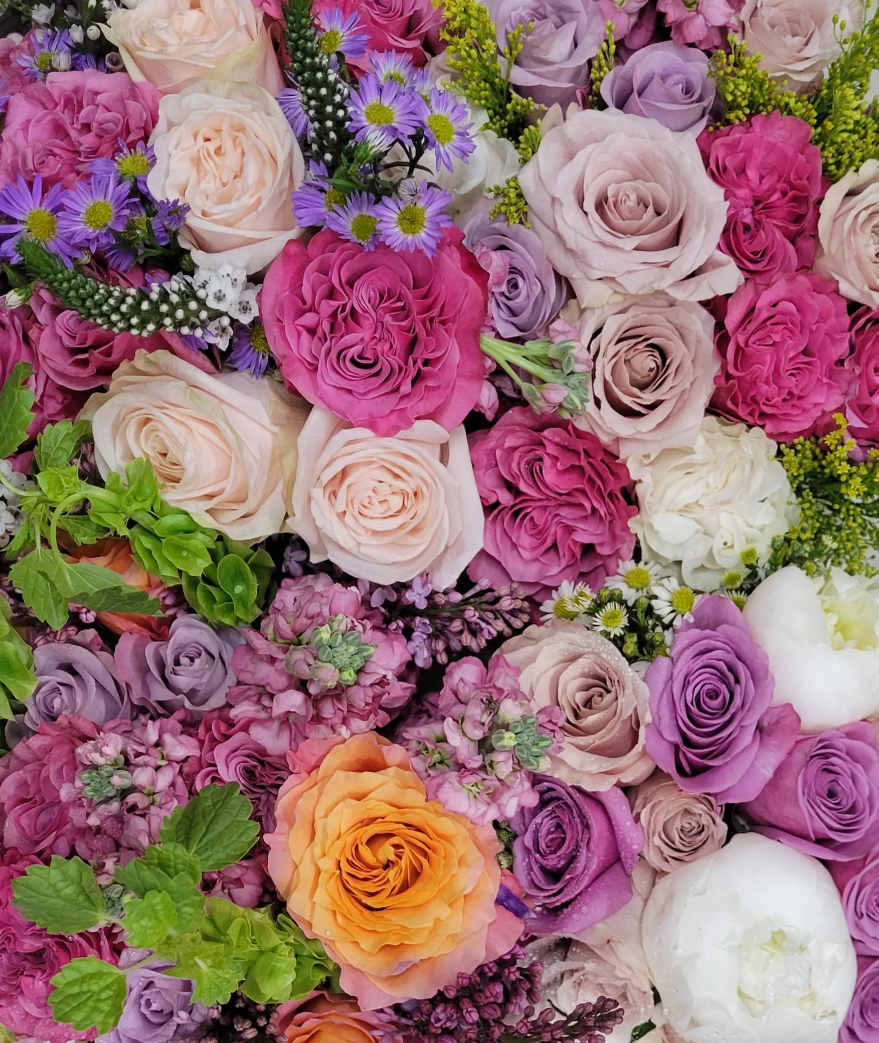 Seasonal Designers Choice Vased Arrangement  - Introducing our &quot;Seasonal Designer's Choice&quot; flower arrangement, a stunning and unique creation that reflects the freshest blooms of the current season. Each arrangement is thoughtfully curated by our expert florists, who handpick a selection of the most beautiful and vibrant flowers available at the peak of their season.  No two arrangements are exactly alike, ensuring that every &quot;Seasonal Designer's Choice&quot; bouquet is a one-of-a-kind masterpiece, capturing the unique beauty and charm of the season. Perfect for any occasion, this arrangement brings a touch of nature's splendor into your home or makes an unforgettable gift for someone special.