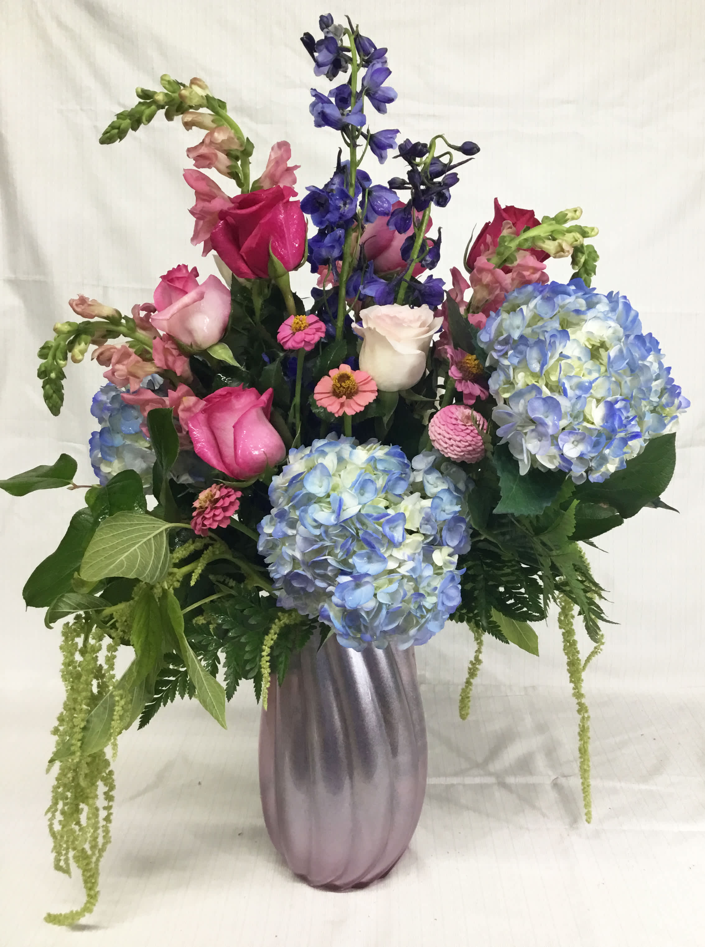 Ella's Garden - Beautiful pink and purple blooms