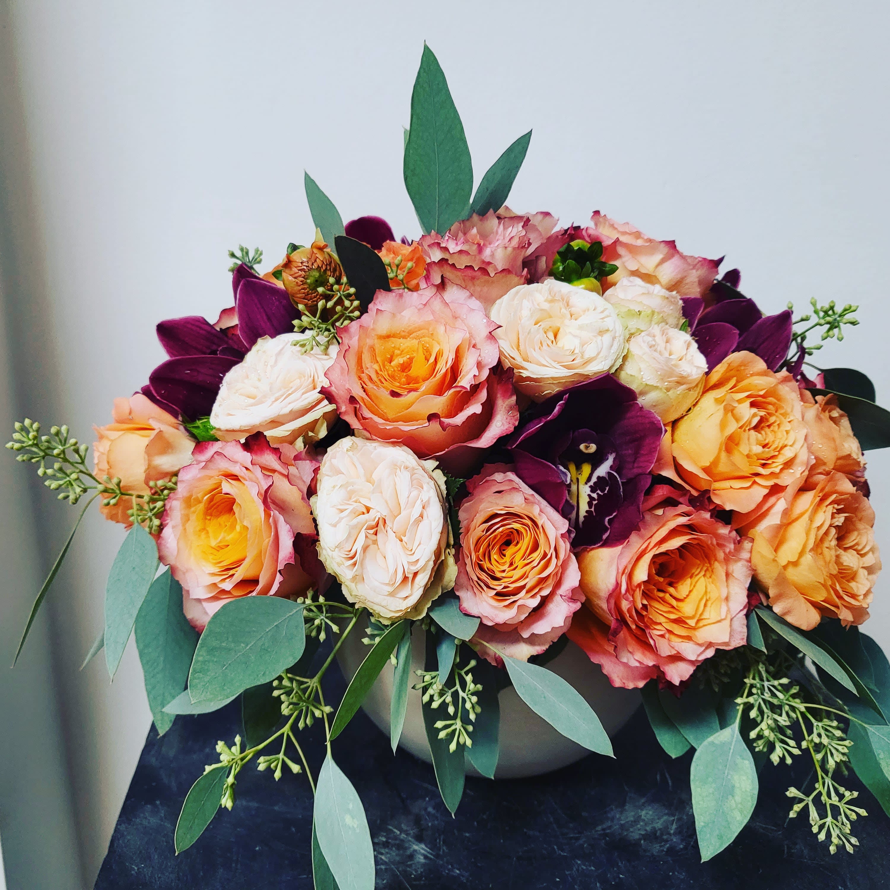 Rose Garden Rose Garden - A beautiful assortment of seasonal colored roses