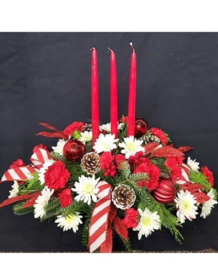 All is bright cemterpiece - Gather family and friend together for a holiday celebration around this traditional centerpiece