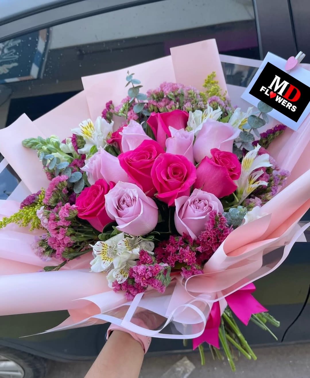 FLOWERS BOUQUET  - MIX FLOWERS BOUQUET