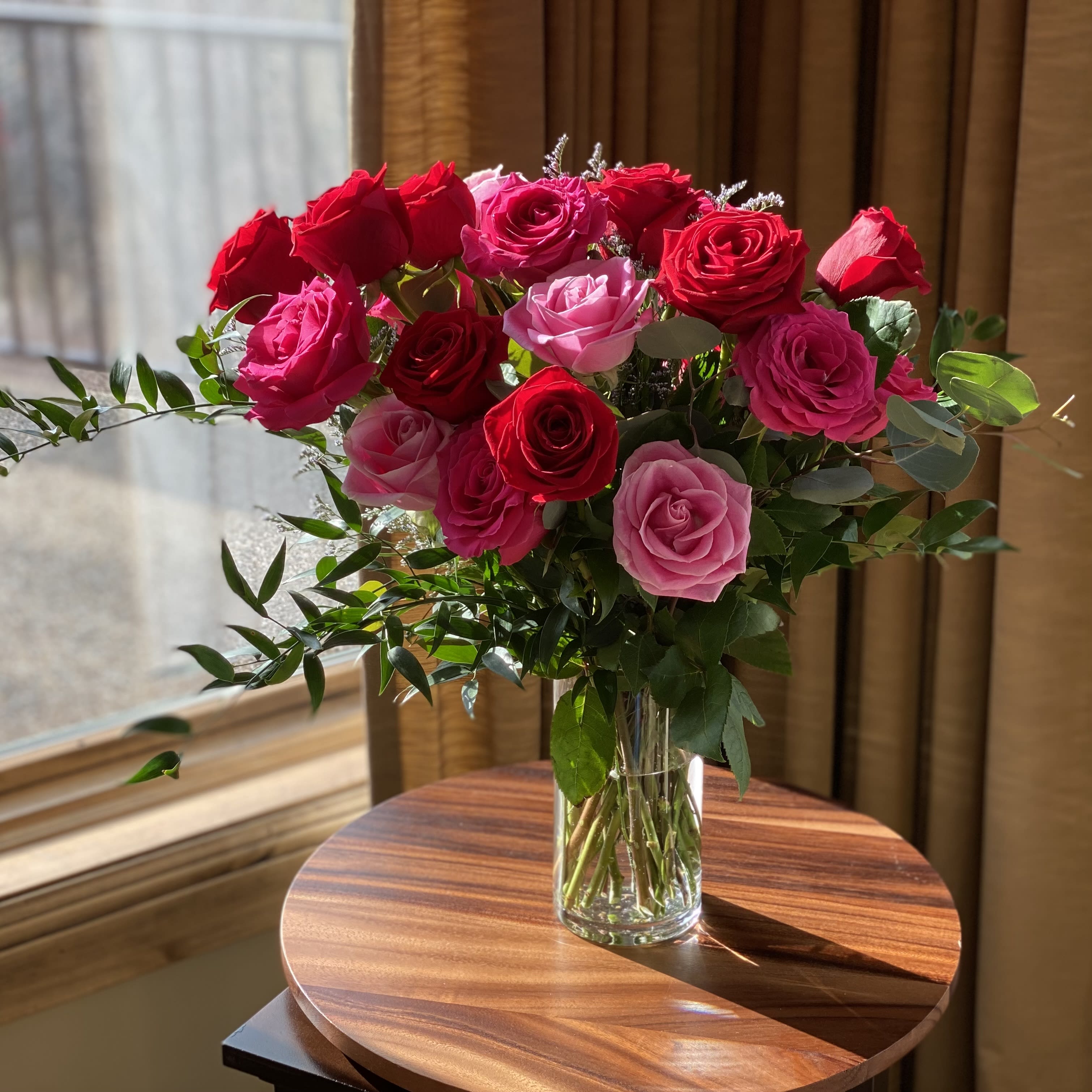 Red and pink flowers discount