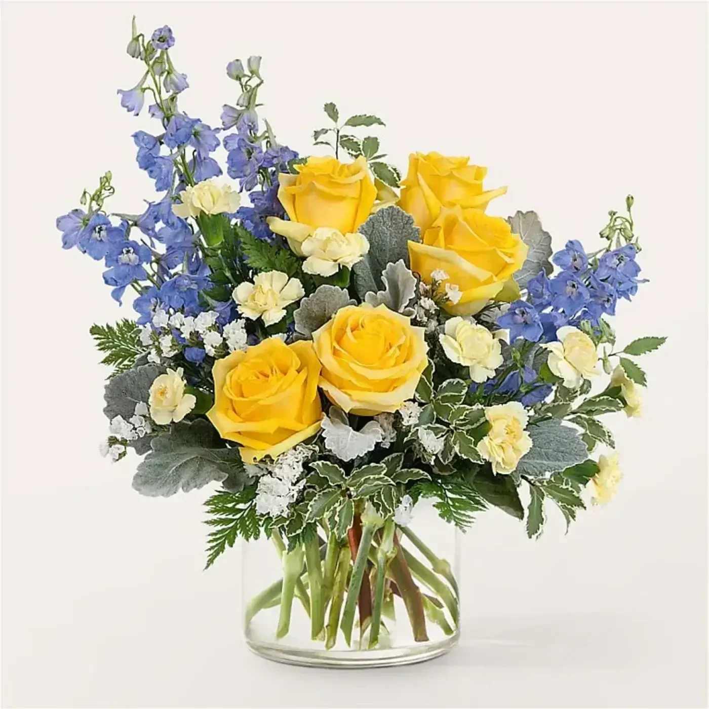 Butterfly Wings Bouquet  - Treat yourself or a loved one to this gift of joy and smiles.For long–lasting blooms, replace the water daily. We suggest trimming the stems every couple days.