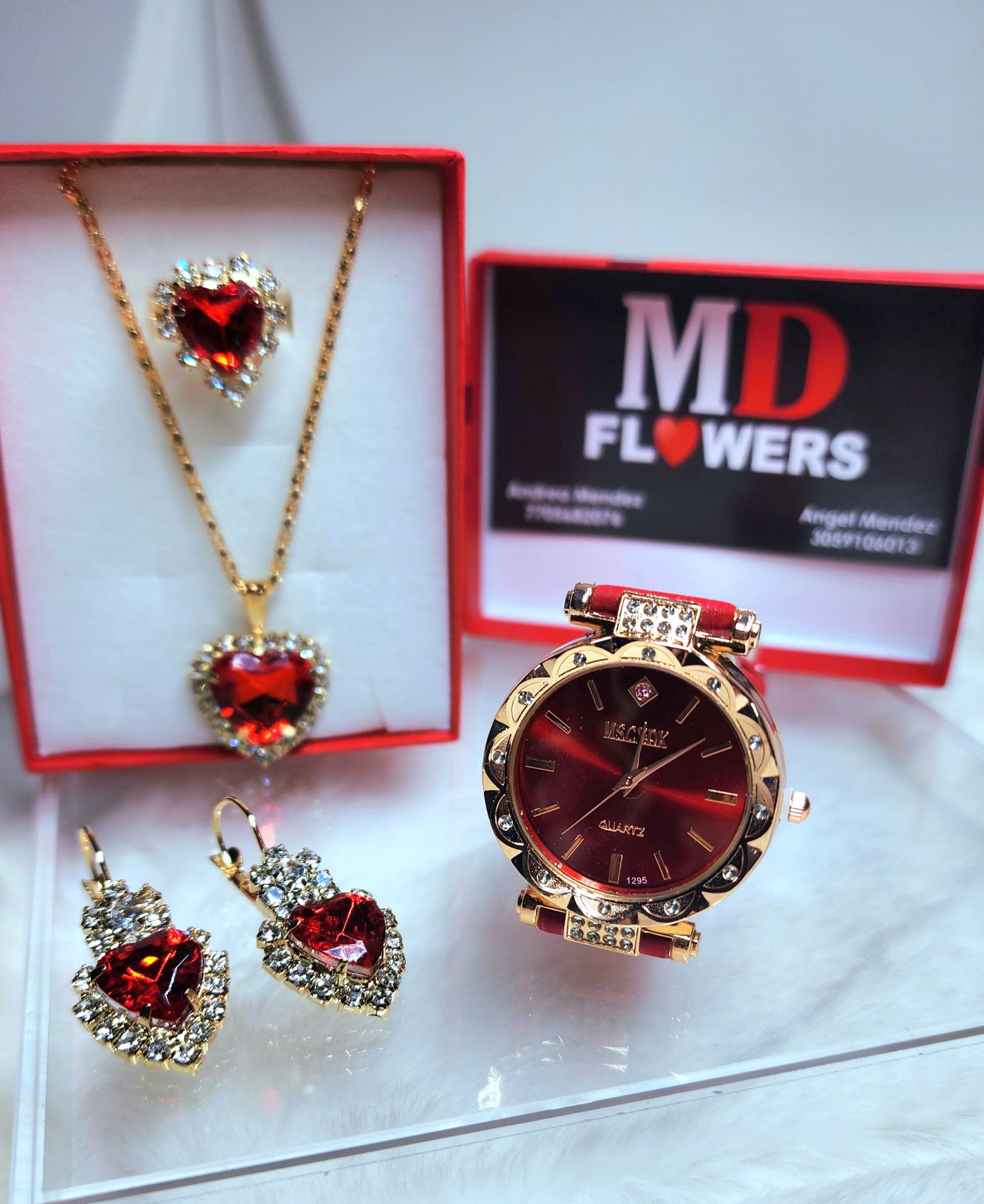 RED SET - women Jewelry