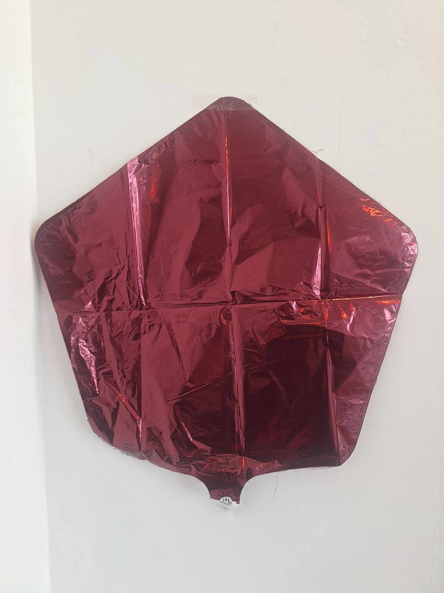 Burgundy Star Mylar Balloon (700) Burgundy Star Mylar Balloon (700) - 18in mylar that you can add to any balloon bouquet, stuffed animal, box of chocolates, or floral arrangement.