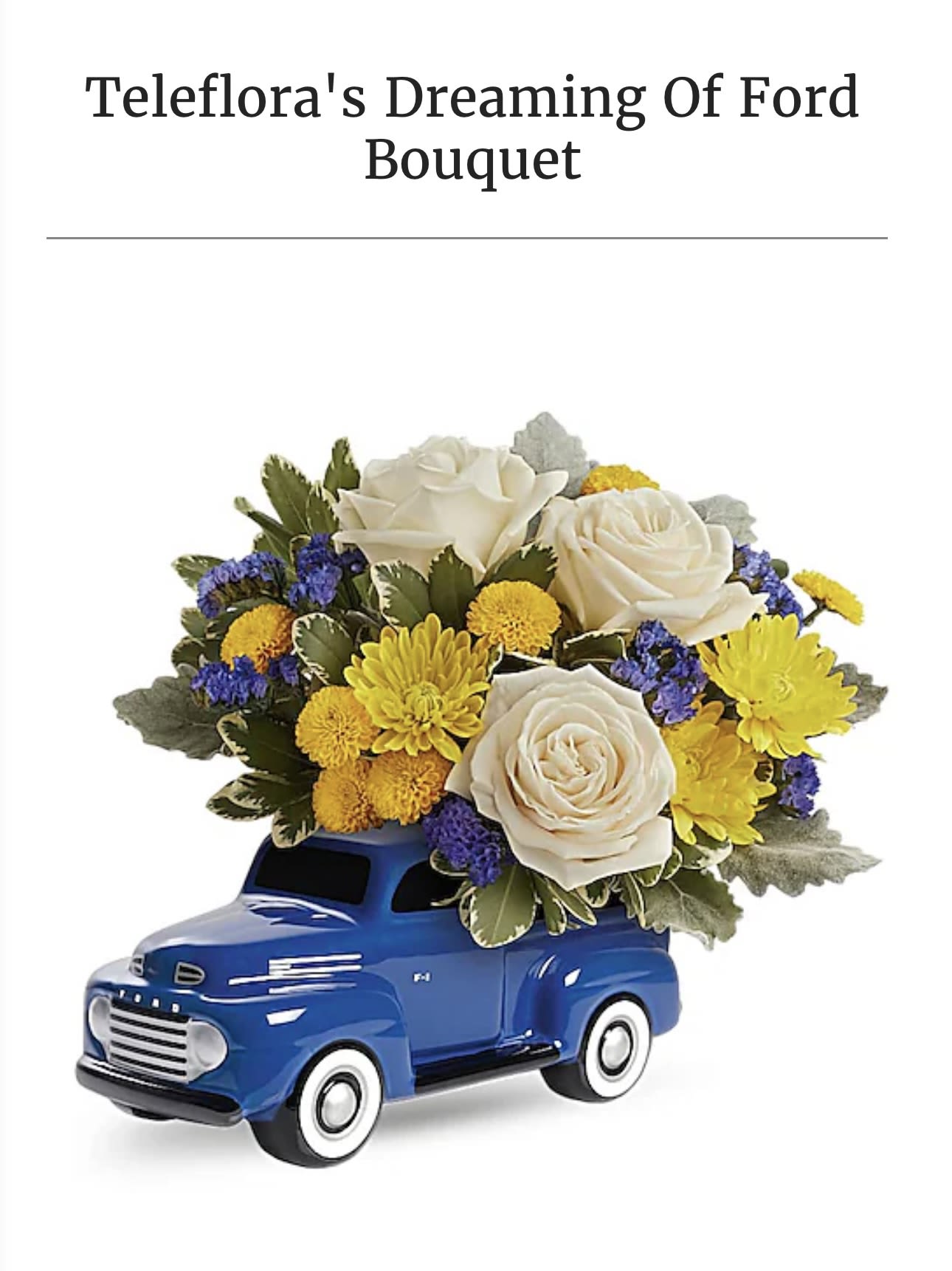Dreaming of Ford Bouquet Dreaming of Ford Bouquet - Dreaming of Gord Bouquet for all occasions